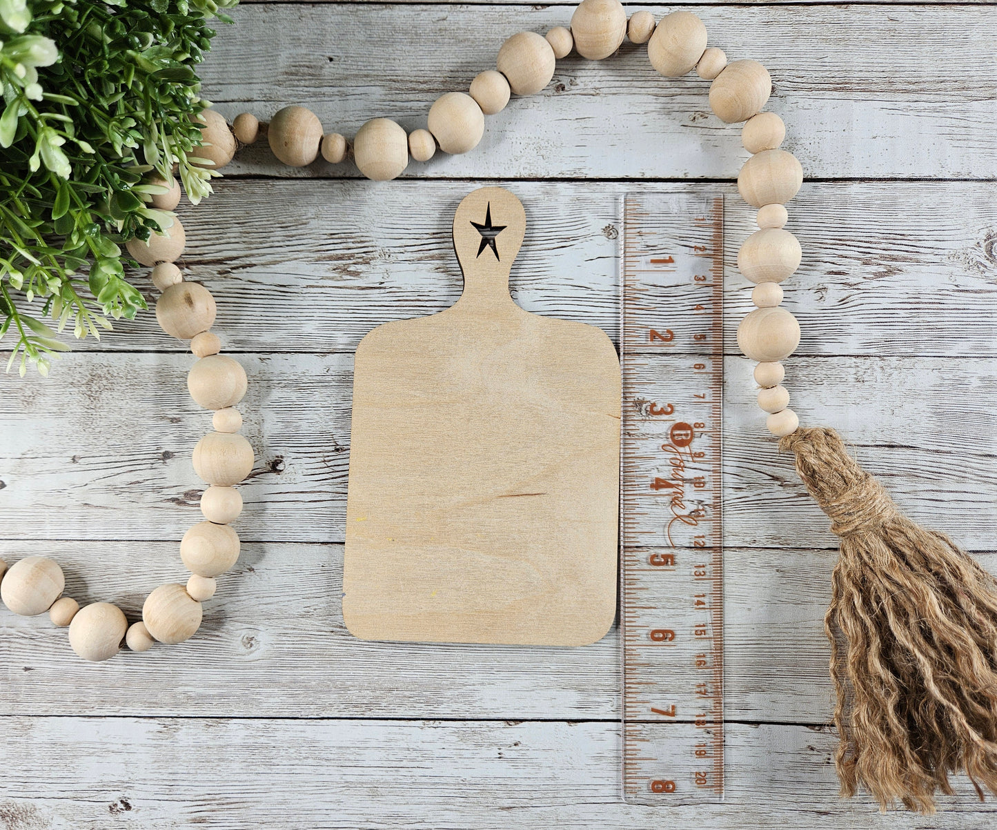 1 Mini Star Cut Out Cutting Board Blank, Tiered Tray, Bread Board, Charcuterie, DIY, Laser Cut Blank