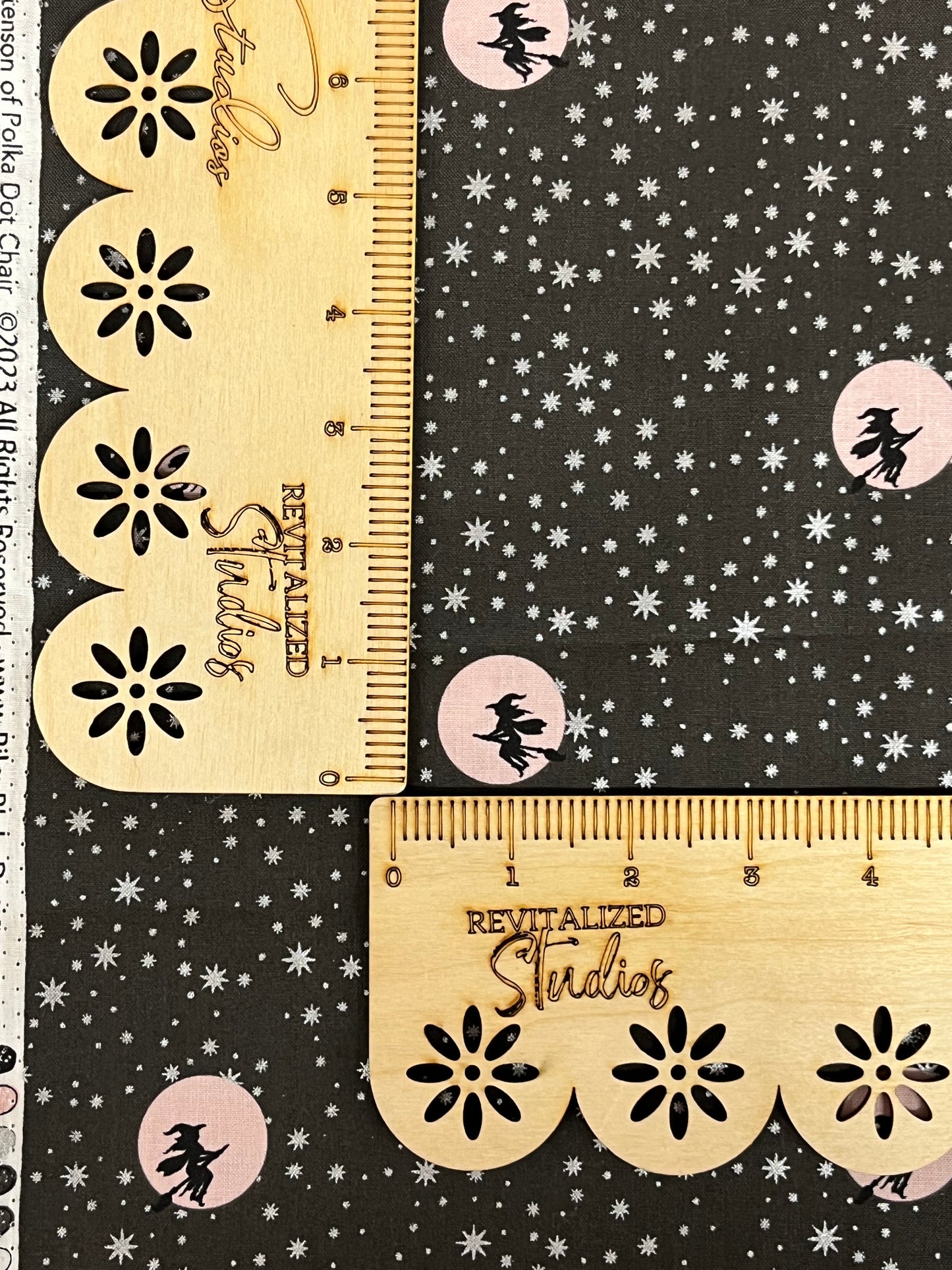 Riley Blake Fat Quarter Fabric Halloween - Spooky Schoolhouse Collection By Melissa Mortenson