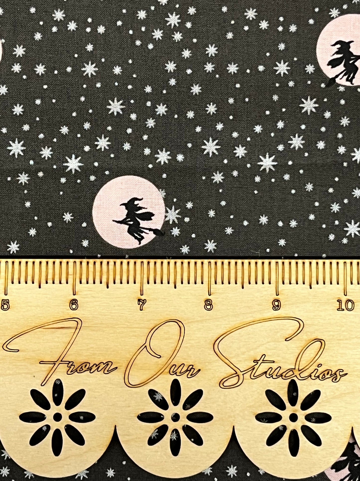 Riley Blake Fat Quarter Fabric Halloween - Spooky Schoolhouse Collection By Melissa Mortenson