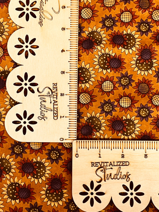 Fat quarter fabric from Moda’s Nature’s Kaleidoscope collection by Sandy Gervais, rare OOP cotton for quilting and crafts.