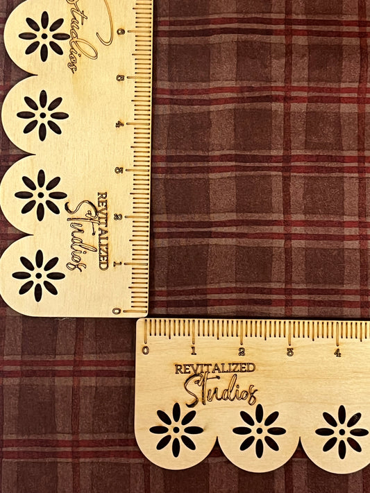 Fabric Fat Quarter - For The Love of Nature Red Plaid- Riley Blake